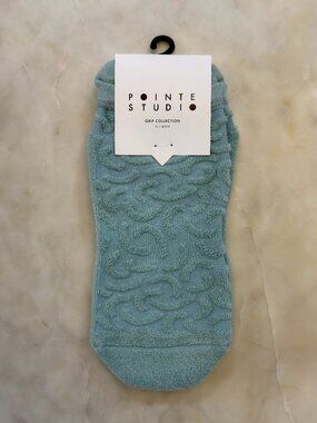 Pointe Studio Pilates Grip Sock M/L - Sky